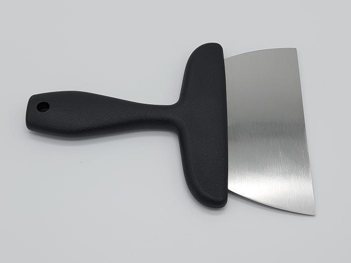 Шпатель резак для теста из нержавеющей стали L 20 см 15x6 см (19226) - фото 3 Шпатель резак для теста из нержавеющей стали L 20 см 15x6 см (19226) - фото 3