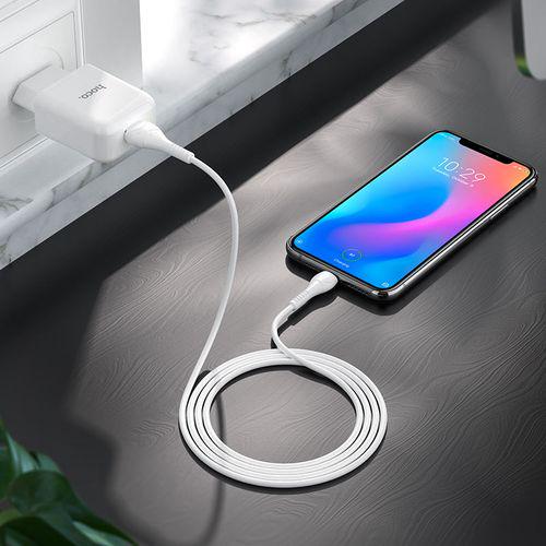 Адаптер Hoco Vigour N2 1 USB 2,1 A Білий (65fc68ef) - фото 5