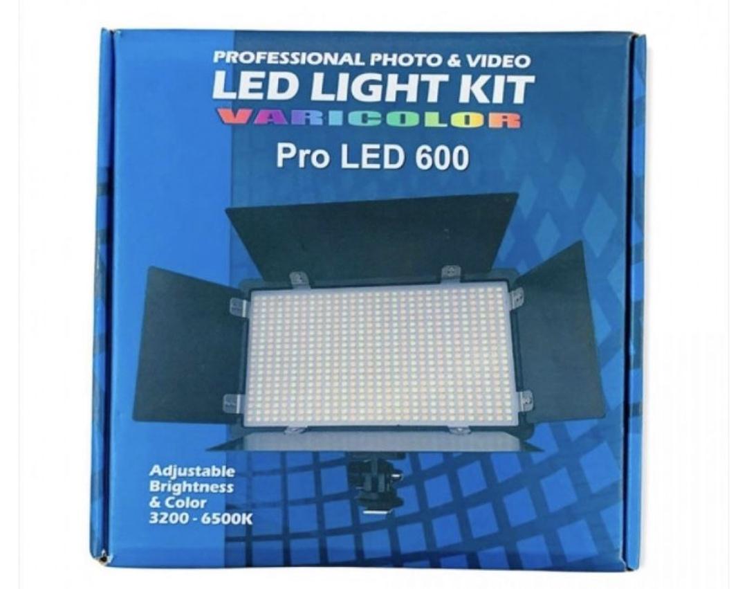 Відеосвітло професійне Varikolor Pro Led U600+ 2,4 м 20х11х3 см - фото 2