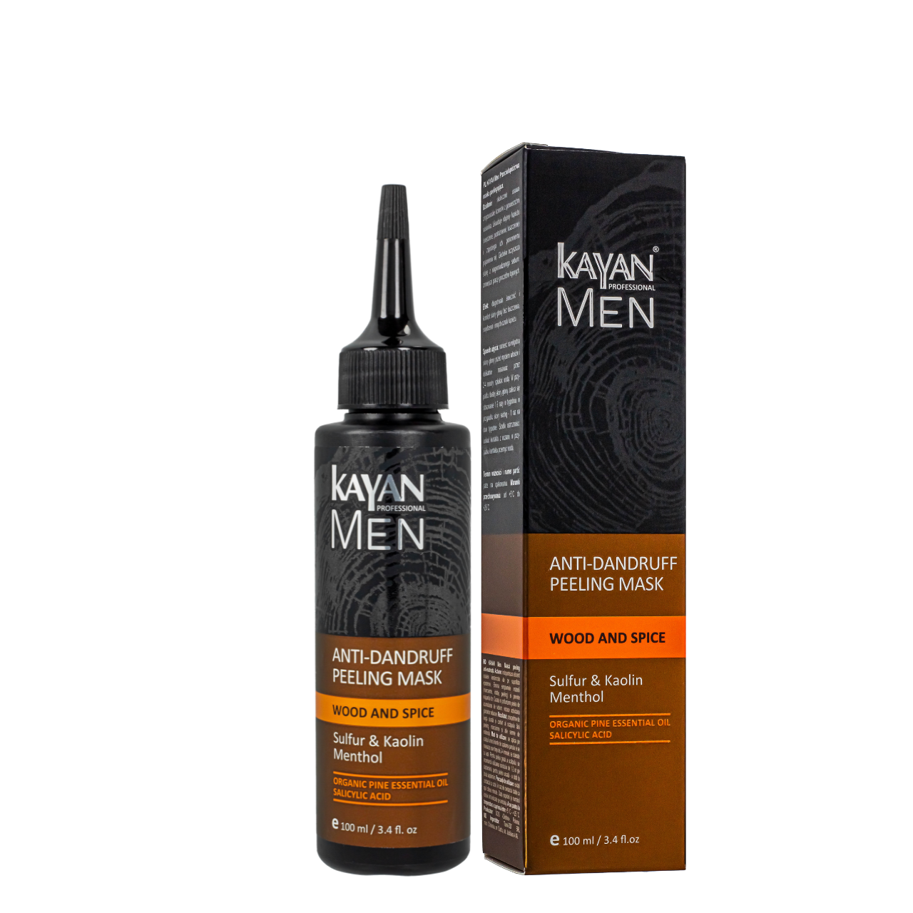 Маска пилинг от перхоти Kayan Men Anti-Dandruff Peeling Mask 100 мл (2041423345)