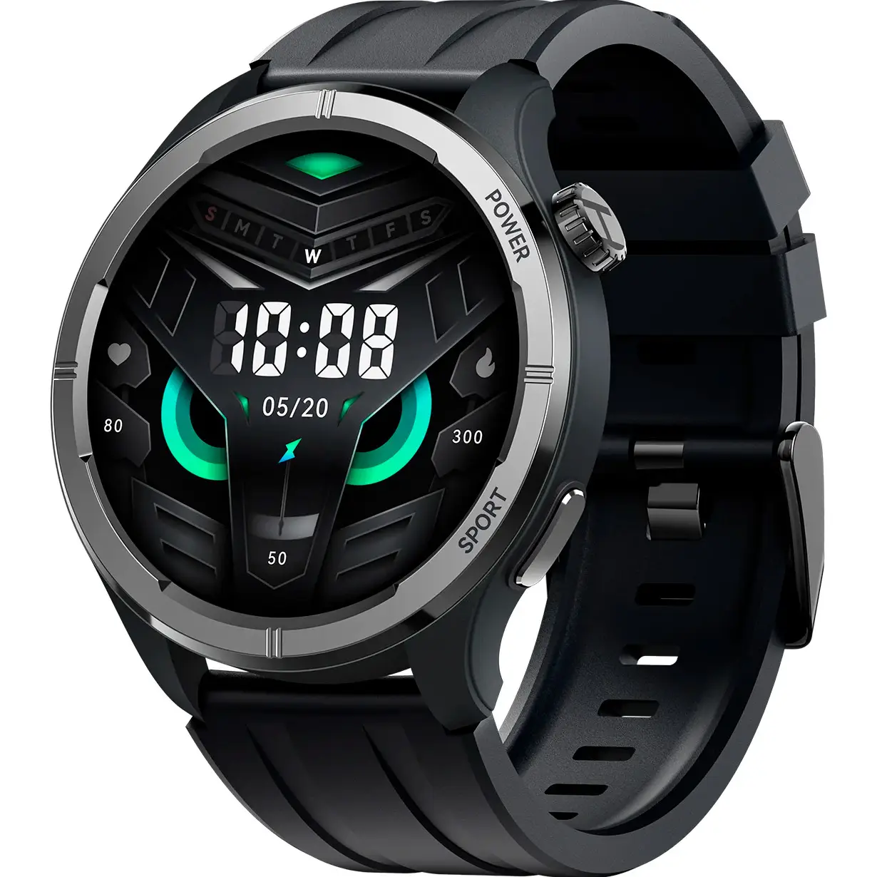 Смарт-часы Haylou Solar Neo LS21 BSilicone/Braided strap
