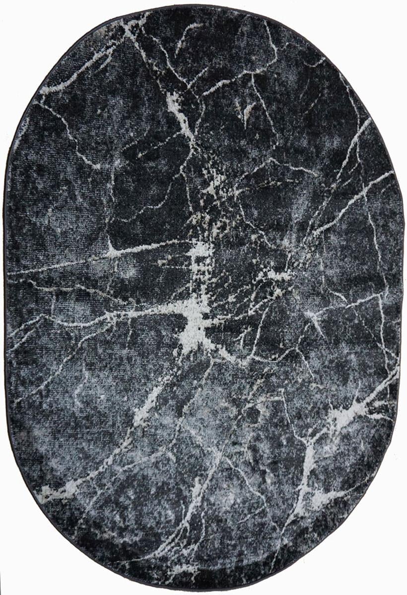 Ковер с коротким ворсом Hermes 4048-0355 овал 160x230 см (76301623)