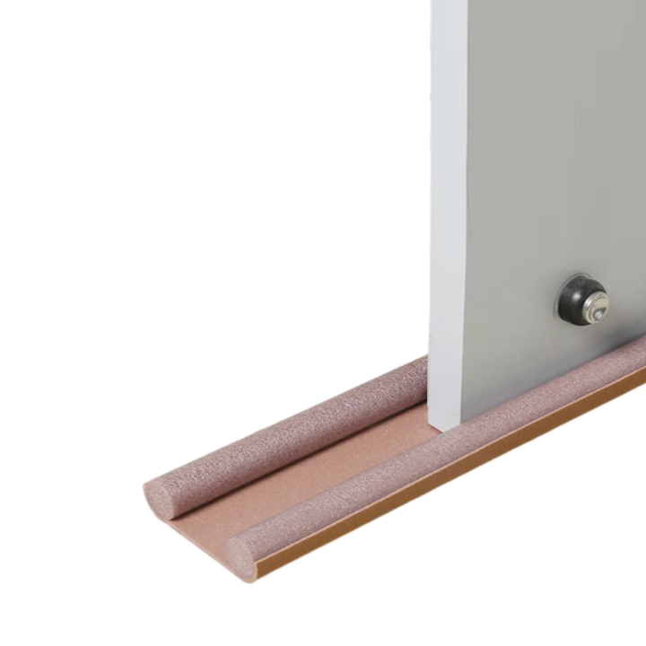 Уплотнитель двойной для низа дверей 95 см Коричневый (2611813507) - фото 2