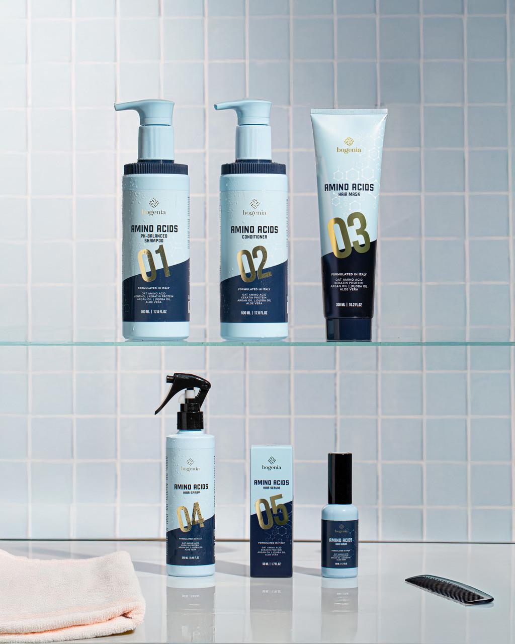 Маска для волосся Bogenia Amino Acids 300 мл (2613402939) - фото 2 Маска для волосся Bogenia Amino Acids 300 мл (2613402939) - фото 2