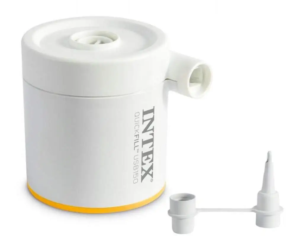 Насос электрический Intex 66616 аккумуляторный USB/Type-C 150 л/х Белый (147-9-66616) Насос электрический Intex 66616 аккумуляторный USB/Type-C 150 л/х Белый (147-9-66616)