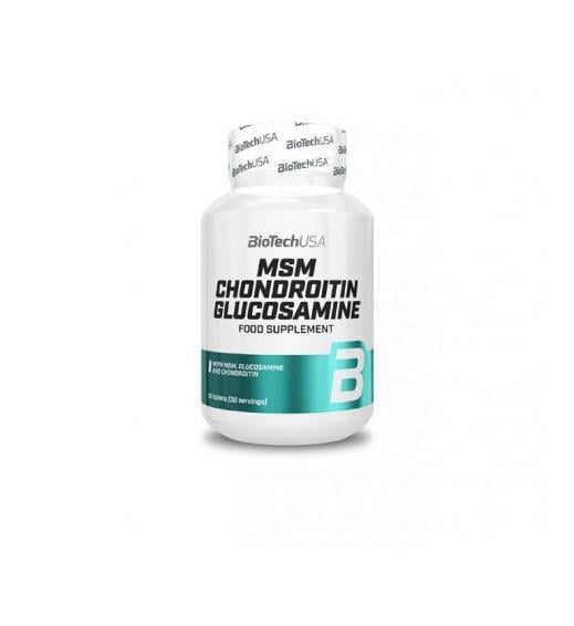 Хондропротектор Biotech MSM Chondroitin Glucosamine 60 tabs