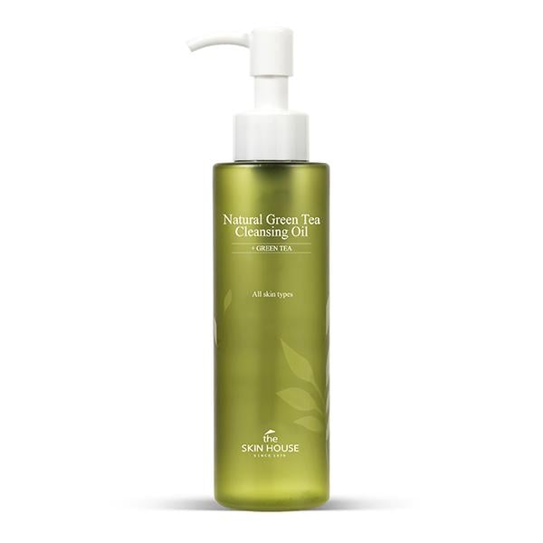 Гидрофильное масло The Skin House Natural Green Tea Cleansing Oil с экстрактом зеленого чая 150 мл