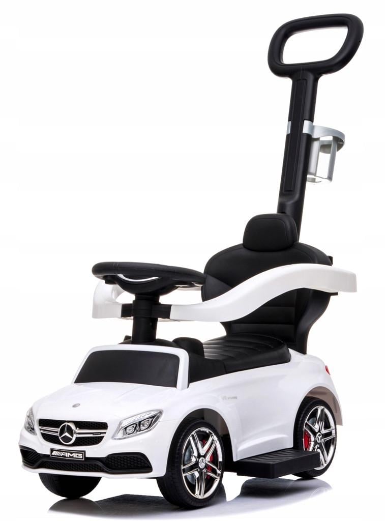 Детский автомобиль-каталка Mercedes Amg C36 Coupe C63 с подталкивателем музыка/сигнал Белый (2503827309) Детский автомобиль-каталка Mercedes Amg C36 Coupe C63 с подталкивателем музыка/сигнал Белый (2503827309)
