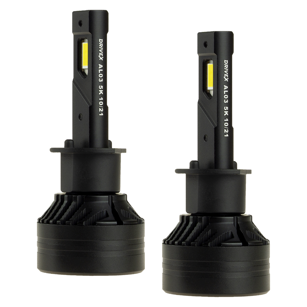 Лампы LED автомобильные DriveX AL-03 H1 6000K LED 45W CAN 12-24 В 2 шт. (DR-00001022)