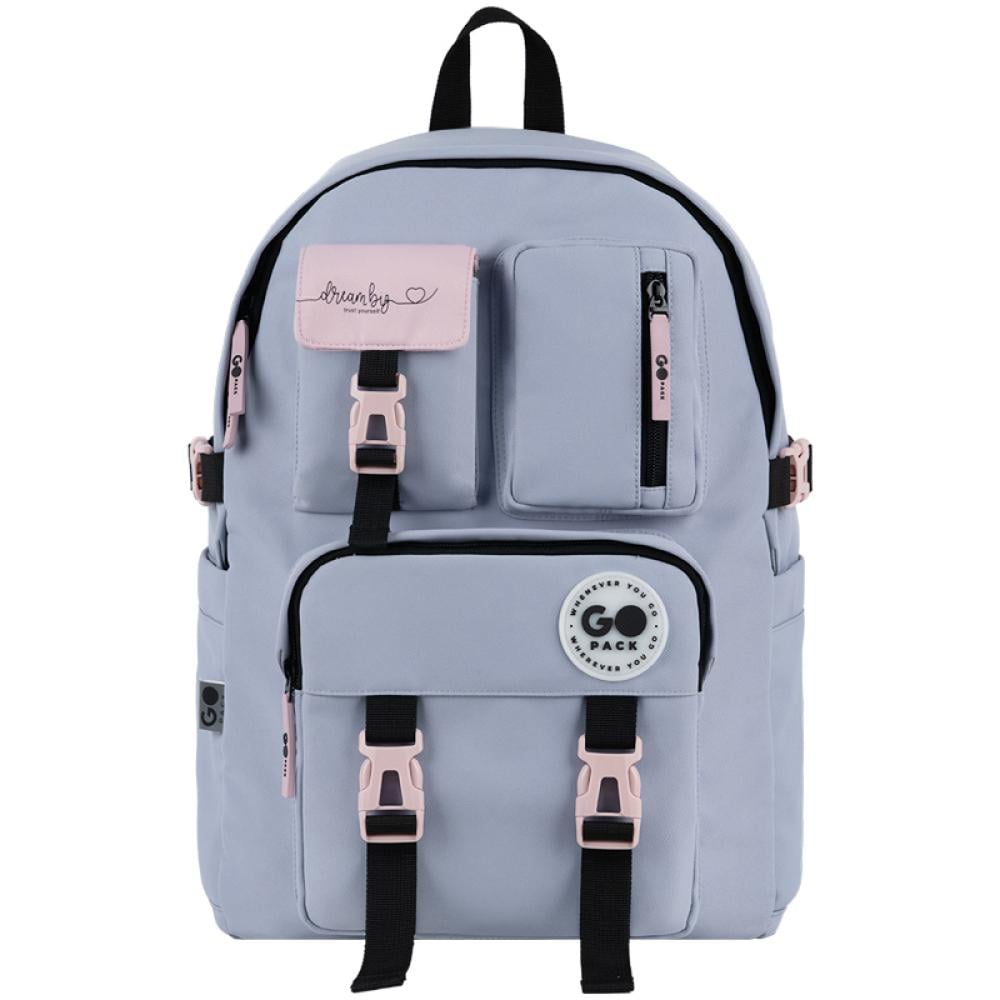Рюкзак шкільний з ущільненою спинкою GoPack Education GO26-2500L-1 з олівцями Kite 18 кол. (000996056)