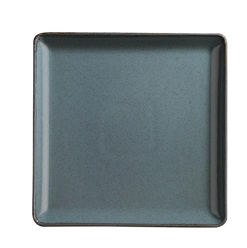 Тарелка квадратная Kutahya Porselen Tan фарфор 19х19 см Синий (TAN19DU730P01)