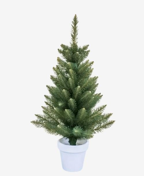 Штучна ялинка Альпійська в горщику 0,9 м Зелений (62-75-Alpine_green_0,9)