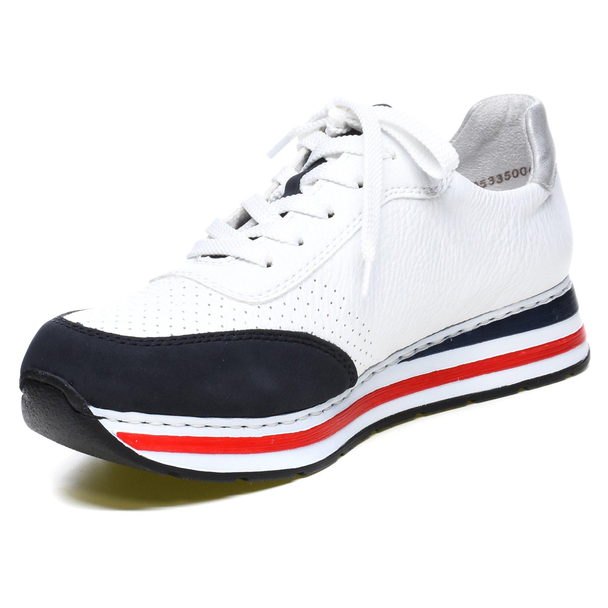 Кроссовки женские Rieker р. 39 Синий/Белый (035056-39) - фото 3 Кроссовки женские Rieker р. 39 Синий/Белый (035056-39) - фото 3