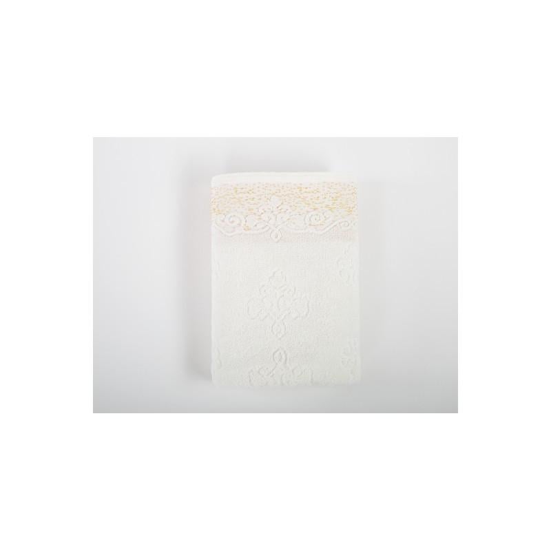 Полотенце Irya Jakarli New Dora ekru 90х150 Молочный (2000022184472)