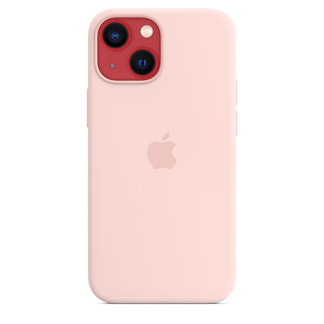 Силіконовий чохол накладка Apple Silicone Case with MagSafe for iPhone 13, Chalk Pink (HC) - фото 3