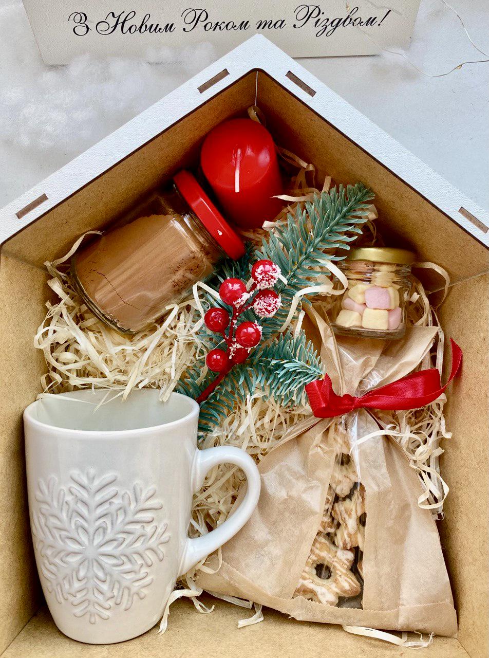 Новогодний Бокс Сказочный домик с какао (13735588) - фото 2 Новогодний Бокс Сказочный домик с какао (13735588) - фото 2