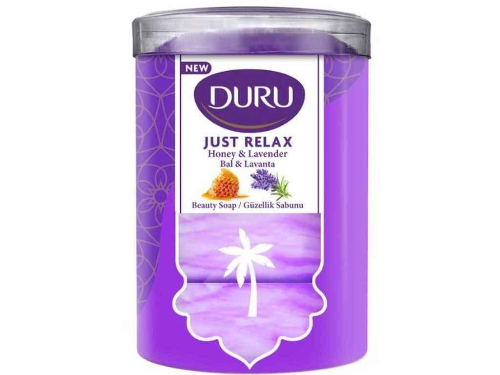 Мило Duru Just Relax 90 г Мед та лаванда 4 шт. (1080133)