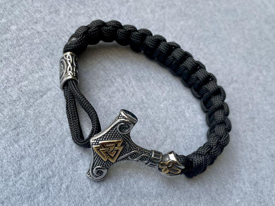 Браслет із паракорду Молот Тора
