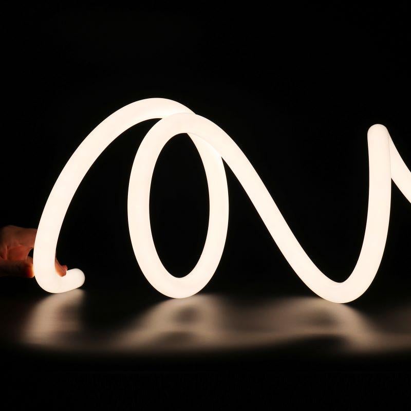 Неон силиконовый Premium гибкий круглый LED 24 мм (51428)