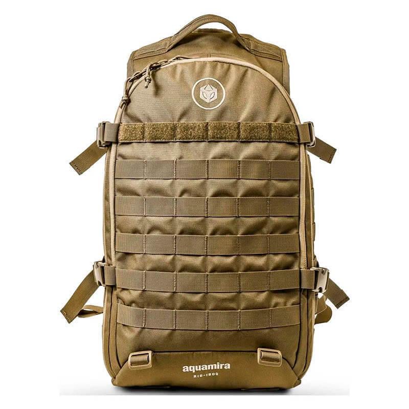 Рюкзак военный-гидратор Aquamira Tactical Hydration Pack RIG 1600 26 л Coyote (AQM 85409)