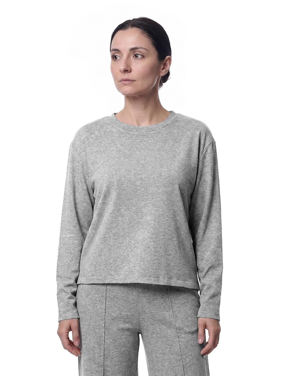 Свитшот женский EQUILIBRI W491_089_100 S Серый
