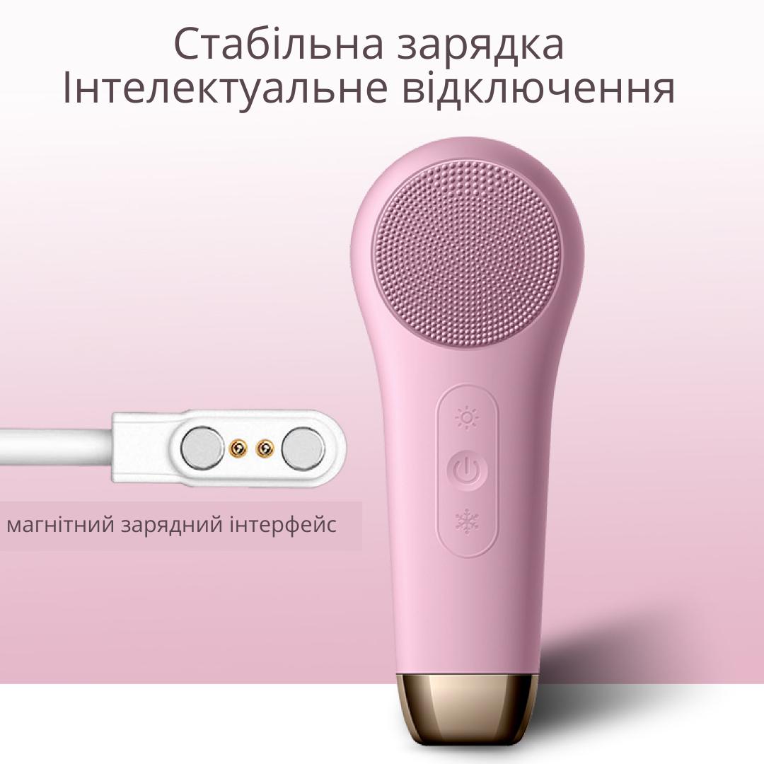 Массажер для лица LCBTECH F518 вибрационная силиконовая - фото 4