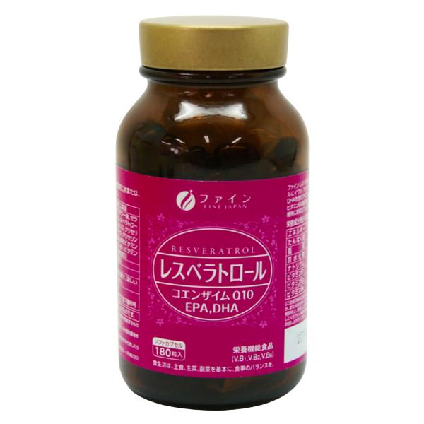 Антиоксидант Fine Japan Resveratrol Q10/EPA/DHA 180 капс. (000024304) Антиоксидант Fine Japan Resveratrol Q10/EPA/DHA 180 капс. (000024304)