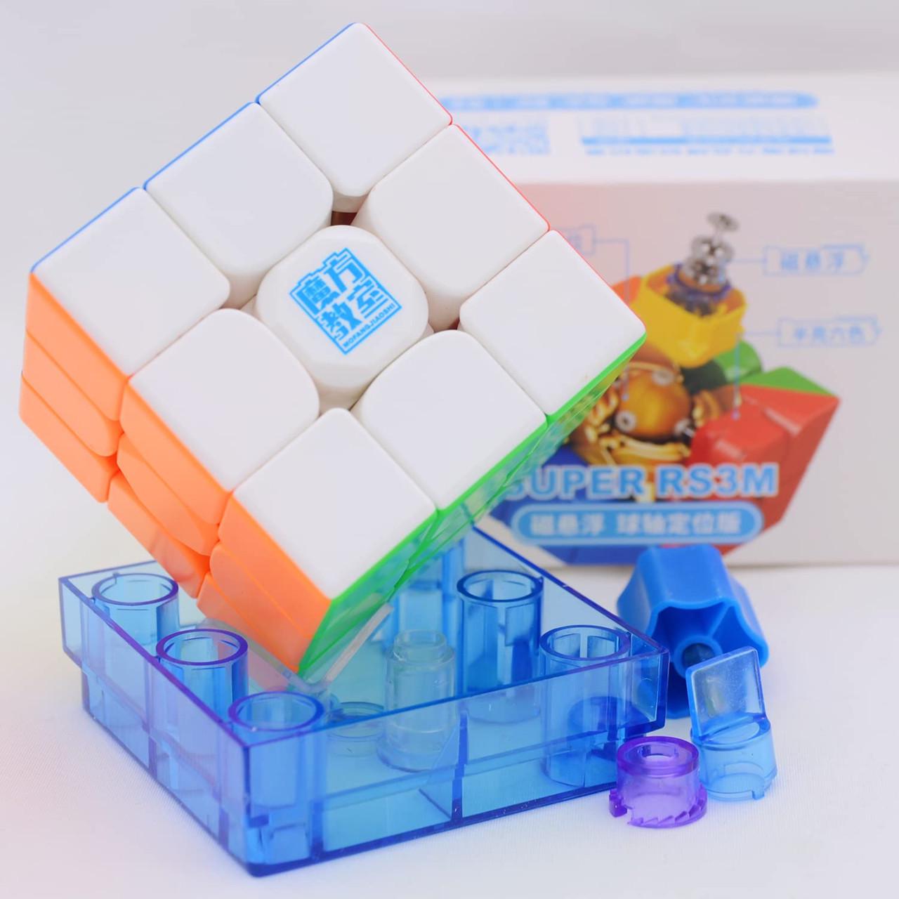 Головоломка кубик MoYu Super RS3M Ball core 3x3 магнітний (137316) - фото 2 Головоломка кубик MoYu Super RS3M Ball core 3x3 магнітний (137316) - фото 2