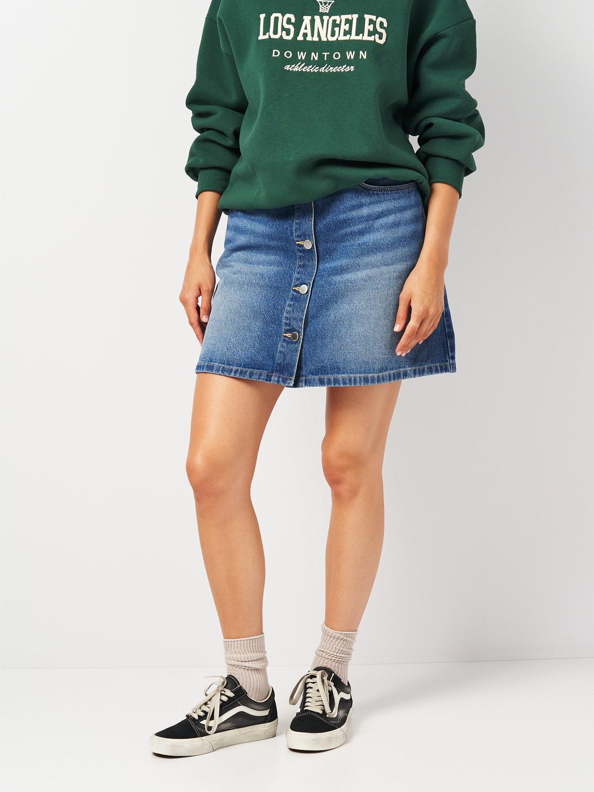 Спідниця джинсова р. 36 Синій (2001015ral)