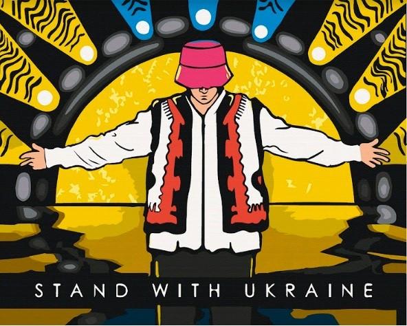 Картина по номерам ArtCraft Будь из Украины 40х50 см (10347-NN)