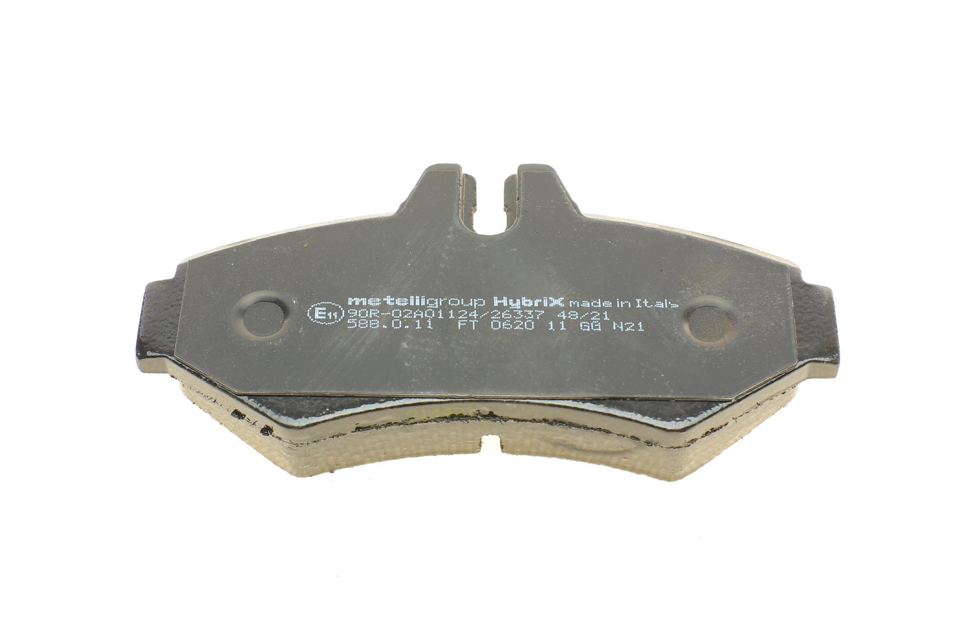 Колодки тормозные задние MB Sprinter 308-316 95-06/G-class W461/W463 97-/VW LT 28-35 96-06 22-0572-0 METELLI