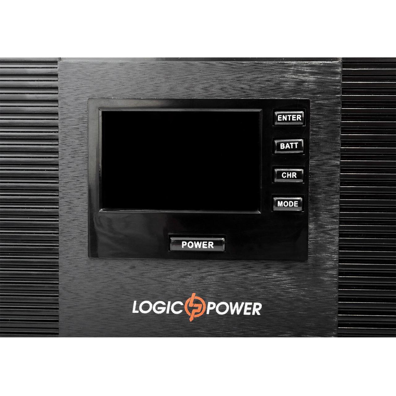 ДБЖ LogicPower LPM-PSW-1500VA 1050Вт з правильною синусоїда - фото 2
