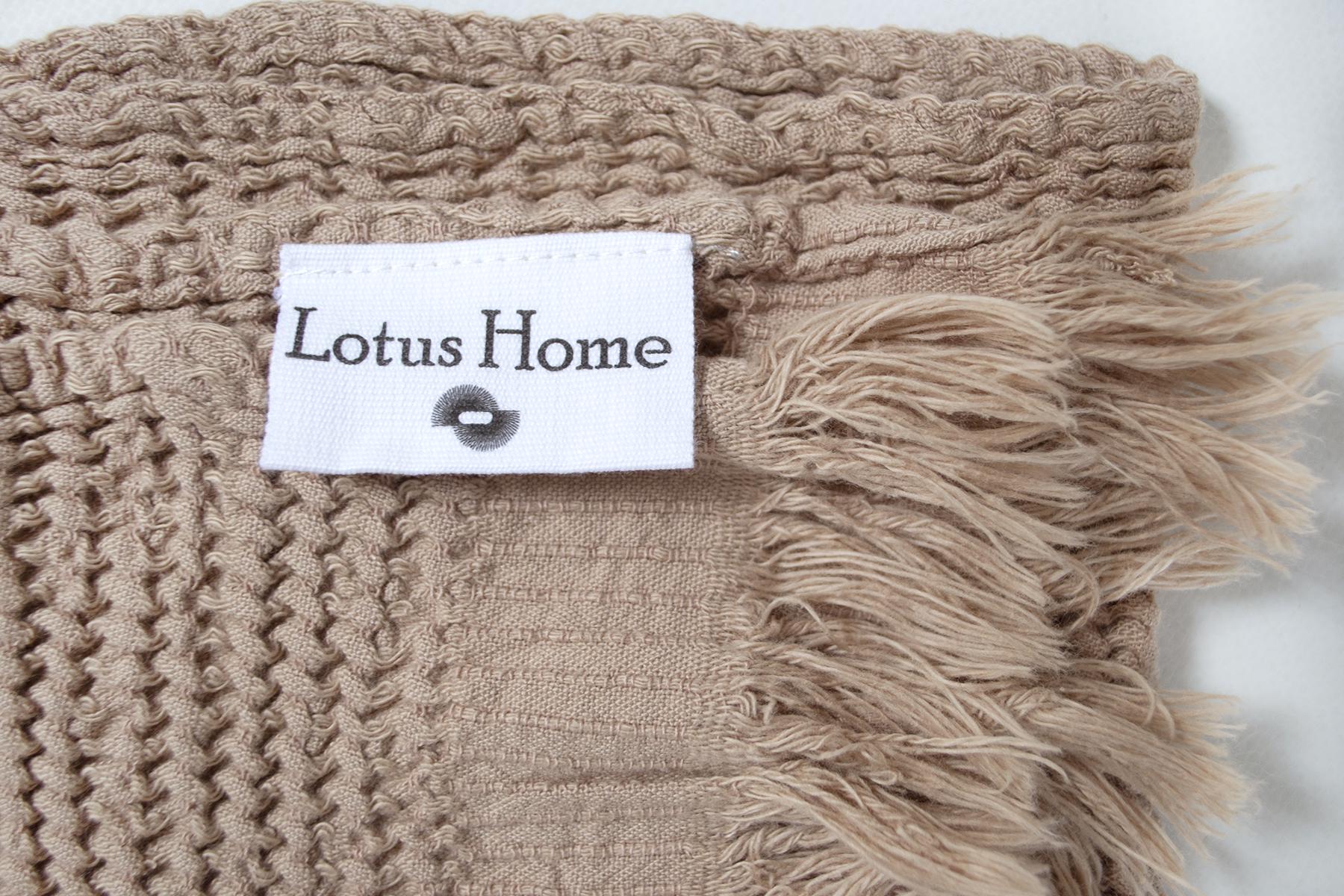 Рушник Lotus Home Rius 300 г/кв. м 50х100 см Кавовий (12914127) - фото 3 Рушник Lotus Home Rius 300 г/кв. м 50х100 см Кавовий (12914127) - фото 3