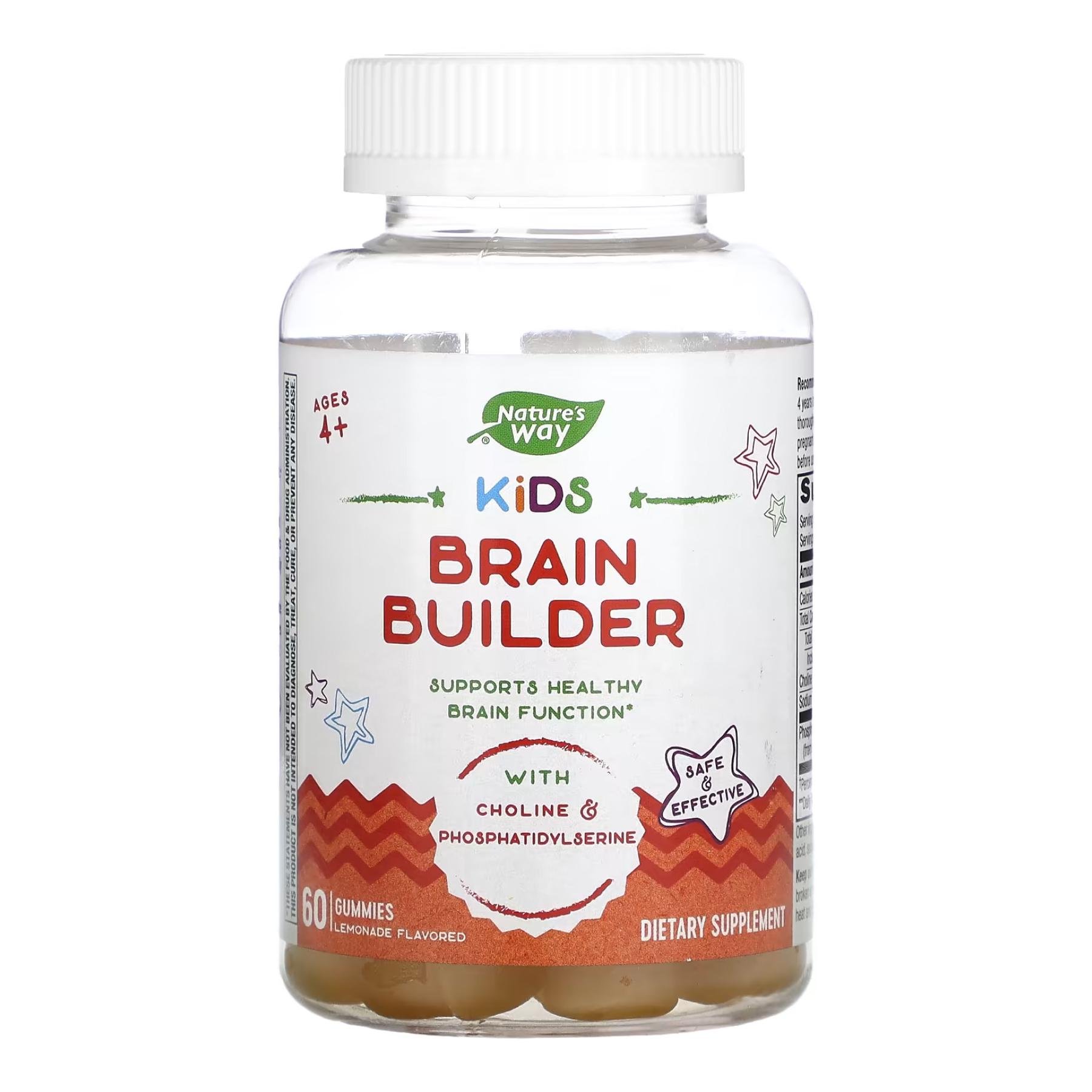 Натуральная добавка Brain Builder Gummy 60 ct (2022-10-1726)