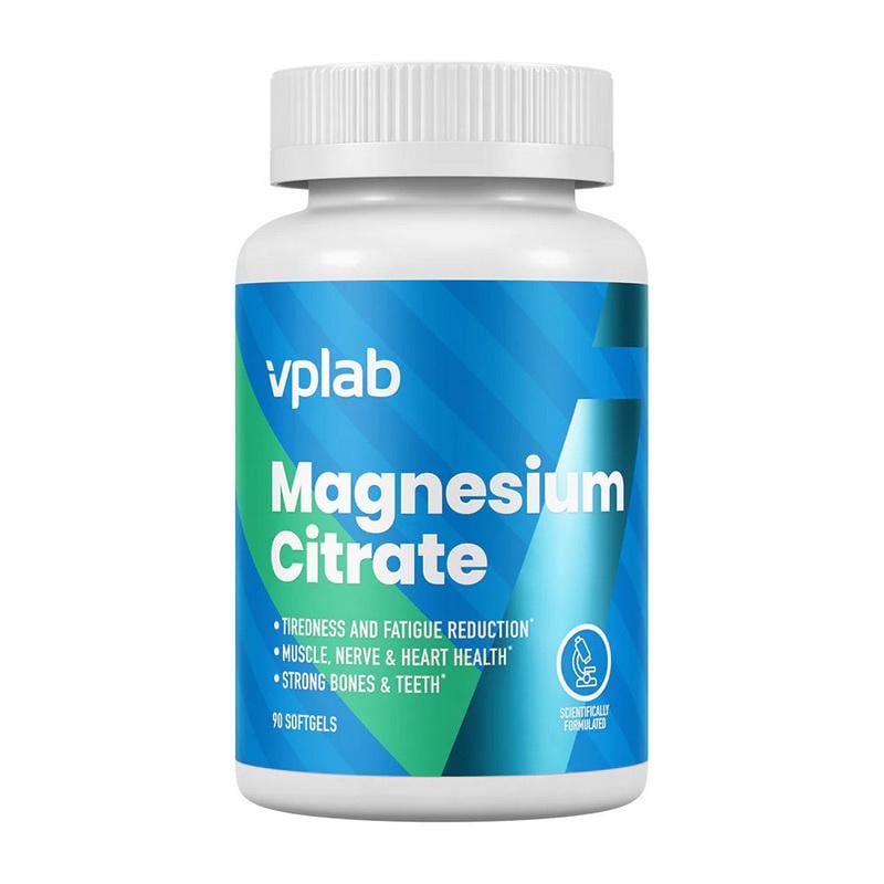 Магний цитрат VPLab Magnesium Citrate 90 мягких капс.