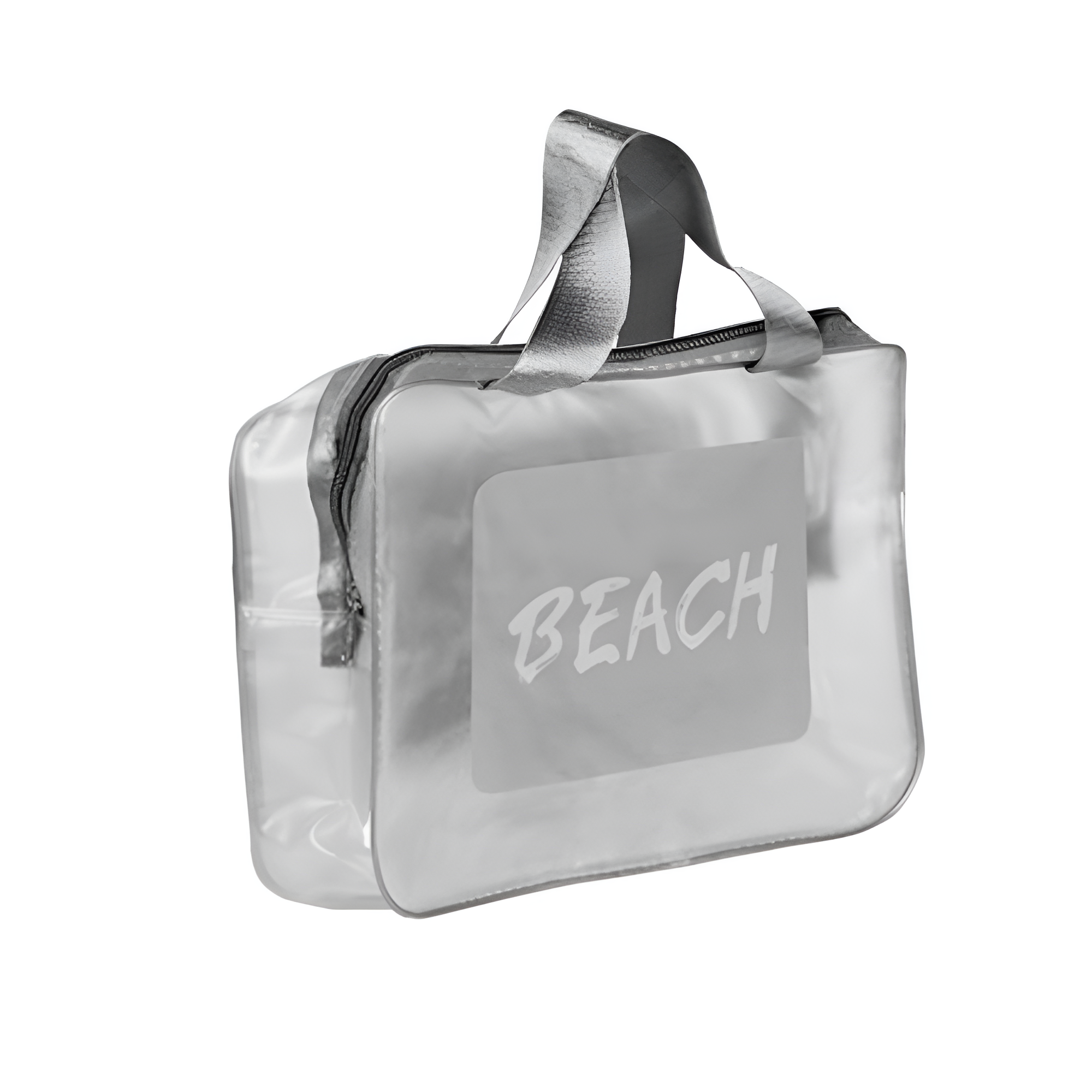 Косметичка дорожная Stenson Beach R97548 из ПВХ 26x18x9,5 см Серый (627756)