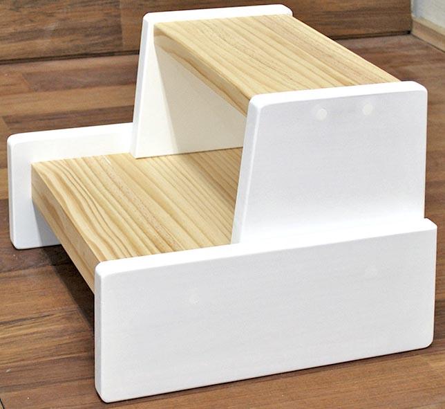 Скамейка-ступенька из дерева Стимбот Зефир/Бланже (ССТ-00502001)