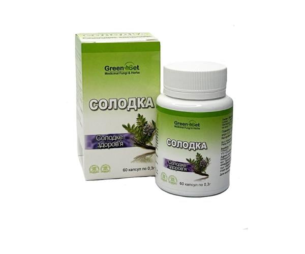 Солодка противовоспалительное и адаптогенное действие 60 капсул