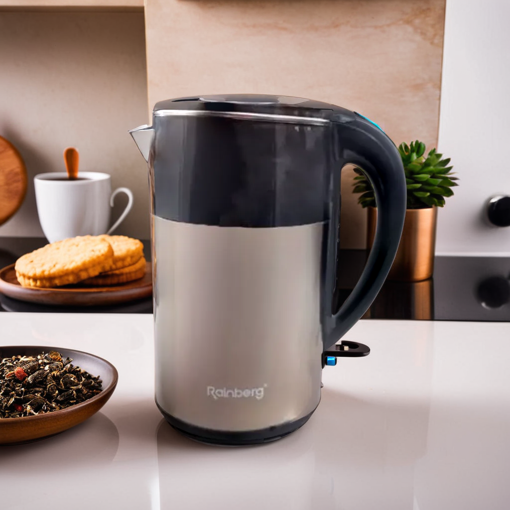 Чайник электрический Rainberg из нержавеющей стали 2000 Вт 2 л (2321768054)