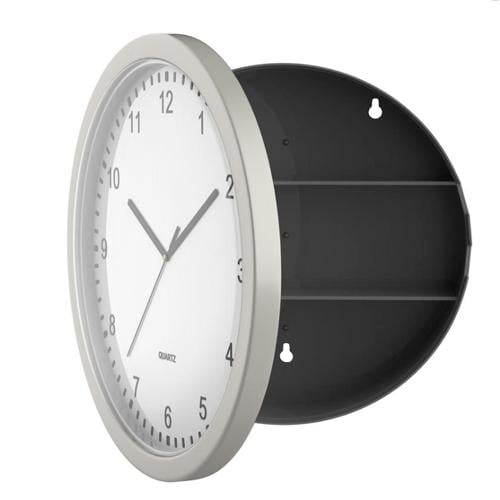 Часы сейф TOY Safe Clock Серебристый