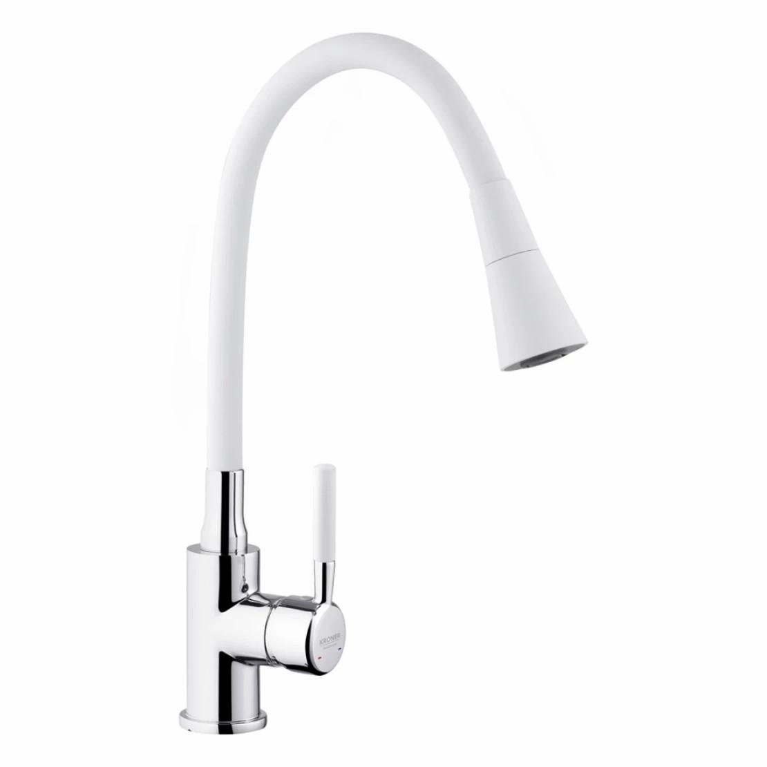 Змішувач для кухні Kroner KRM Kuche C132WHI (CV033128)