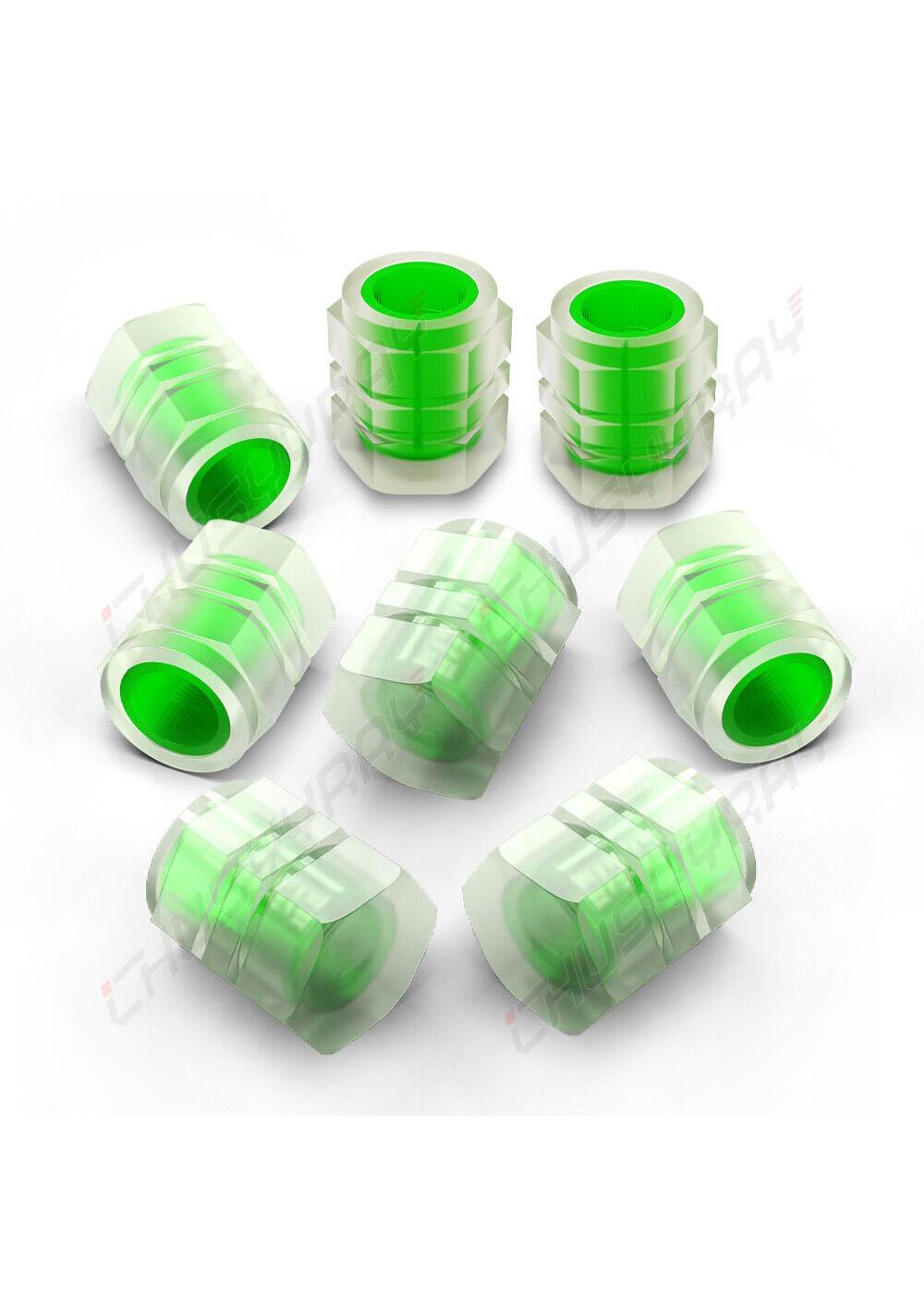 Крышка штока Amazon клапана шины 10 шт. Green (x0039meynl)