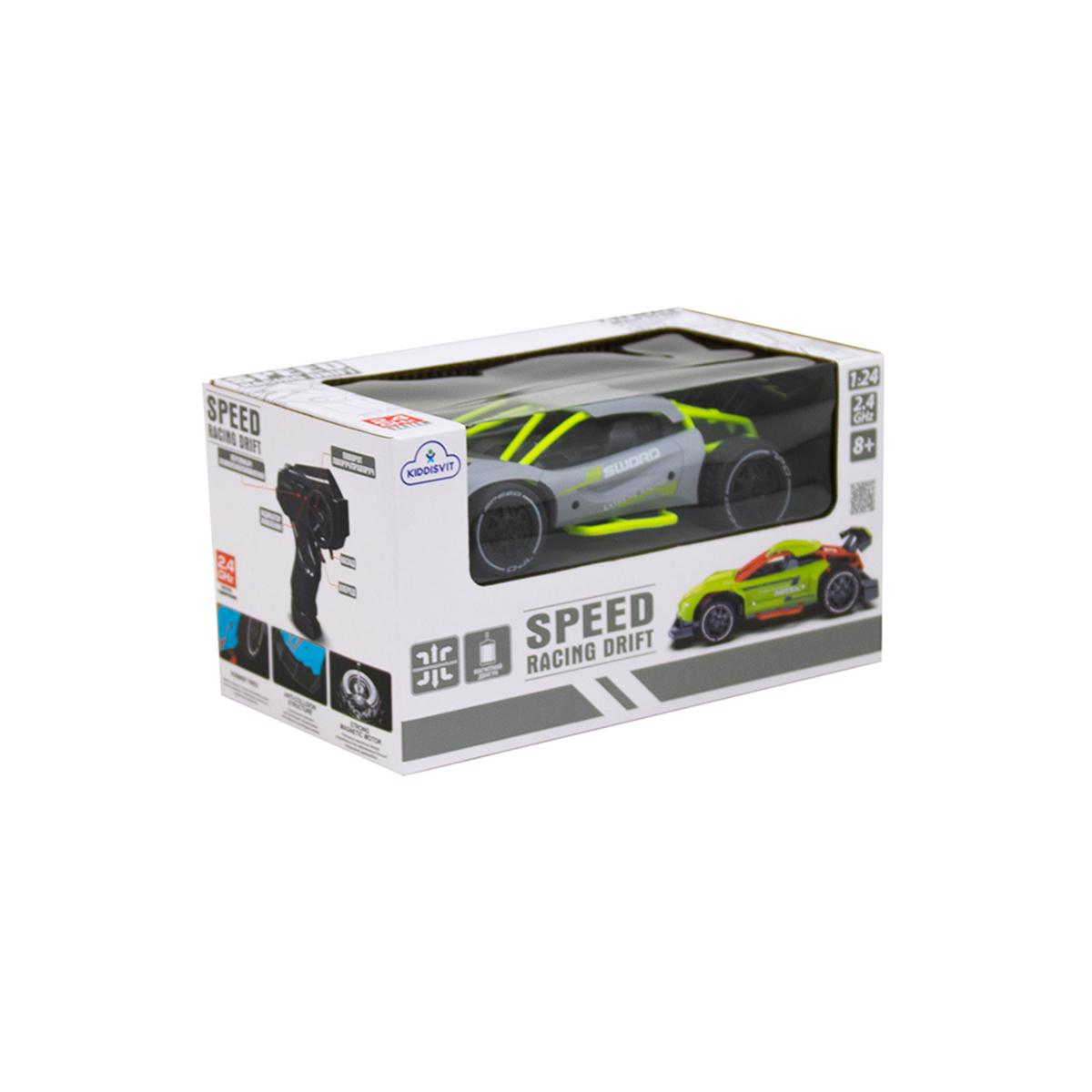 Автомобіль Speed racing driftr з радіокеруванням Sword 1:24 Sulong Toys Сірий (SL-289RHG) - фото 11