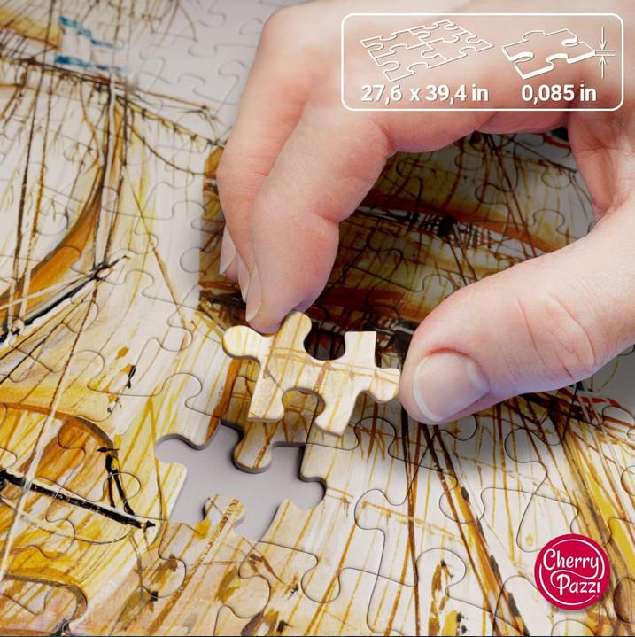 Пазл CherryPazzi Морская битва 2000 эл. - фото 4