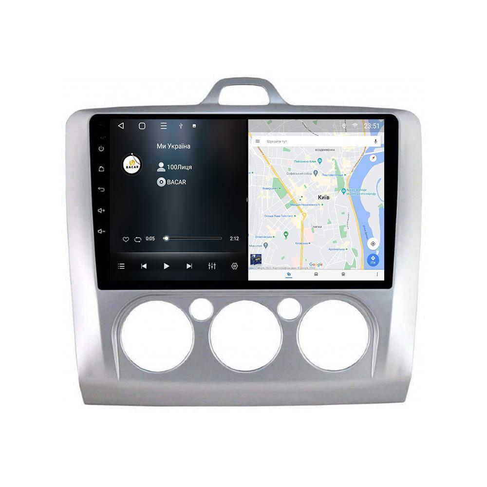 Магнітола штатна BACAR для Ford Focus 2 manual 2004-2011 4/64Gb Individual (1211559) - фото 2 Магнітола штатна BACAR для Ford Focus 2 manual 2004-2011 4/64Gb Individual (1211559) - фото 2