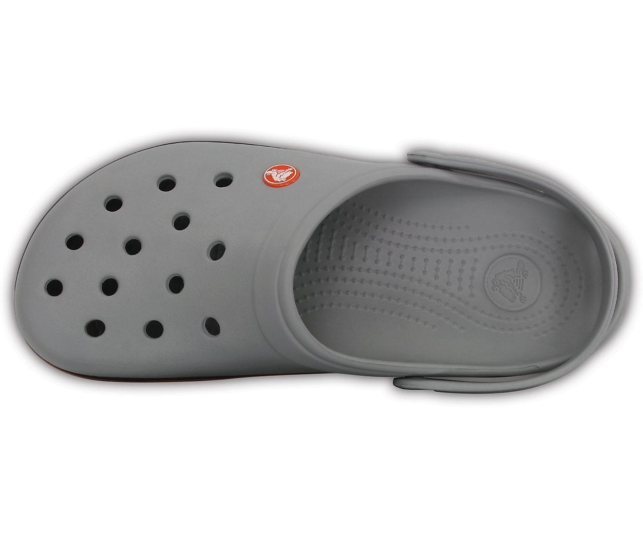 Сабо Crocs Crocband Light M8W10 р. 40-41 Grey/Navy - фото 5