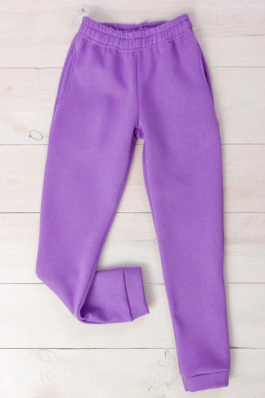 Теплі штани для дівчинки підліткові Носи Своє 164 см Фіолетовий (6231-025-v4)