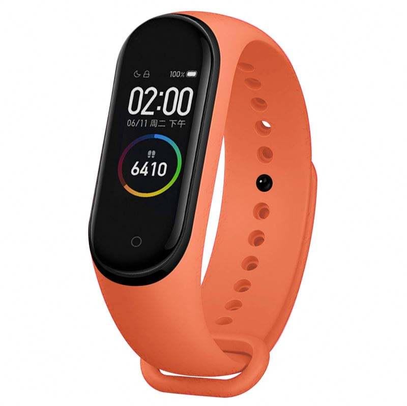 Ремінець Black Rock для фітнес-браслета Xiaomi Mi Band 3/Mi Band 4 Orange