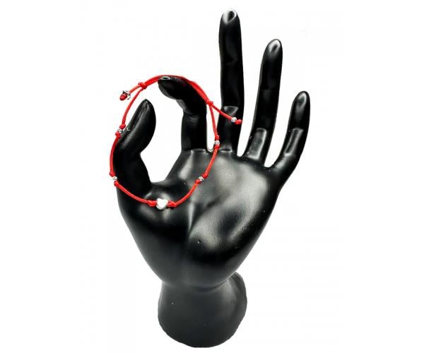 Браслет оберег плетеное Сердце