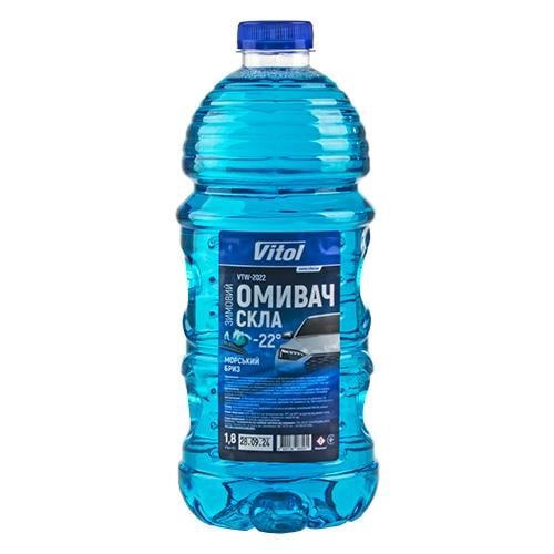 Омыватель стекла зимний Vitol 22 Морской бриз 1,8л (VTW-2022)